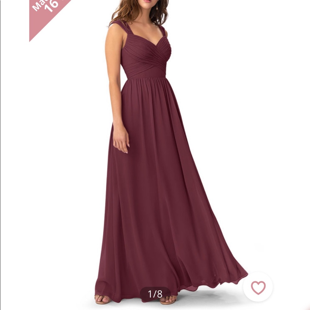 Azazie Raine Bridesmaid Dress (Cabernet)